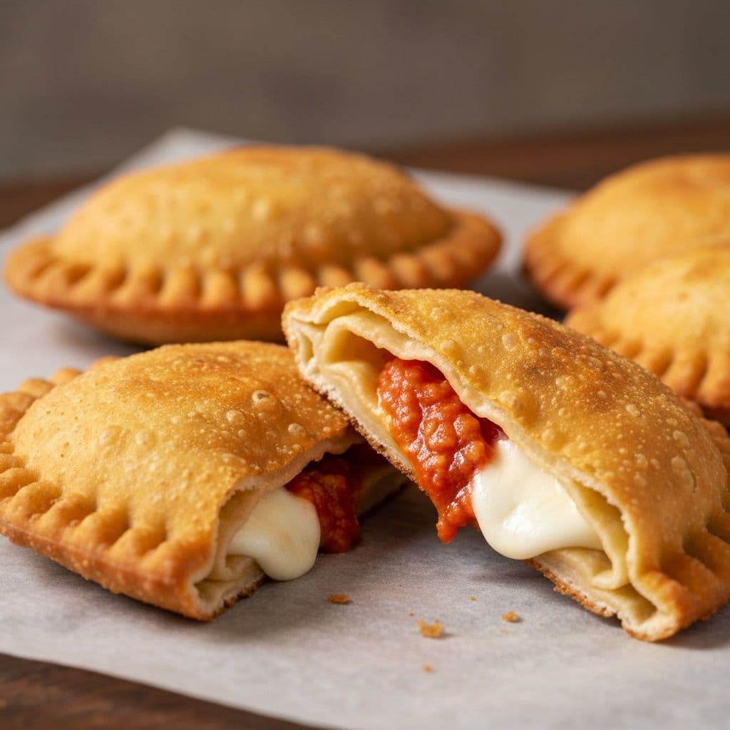 Panzerotti Fritti al Grano Arso - ricetta tradizionale pugliese con farina di grano arso